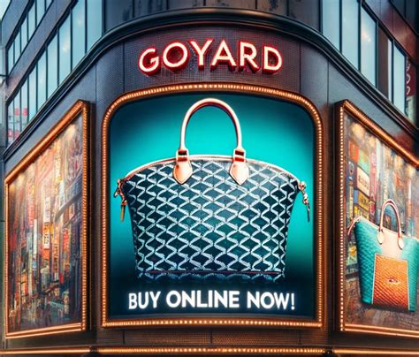 can you purchase Goyard online